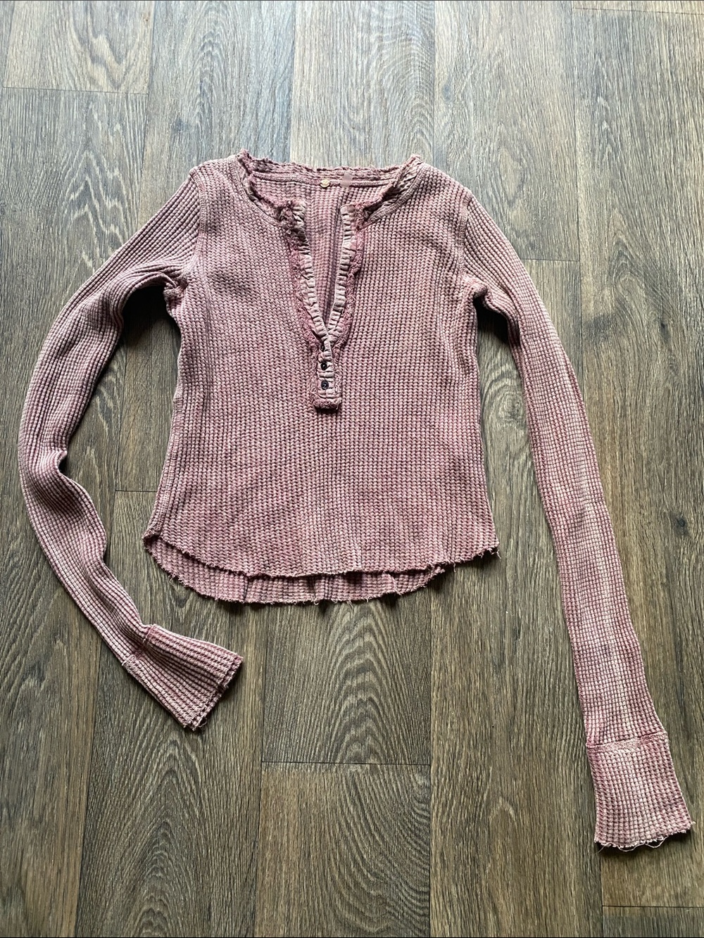 Free People One Colt Thermal Henley